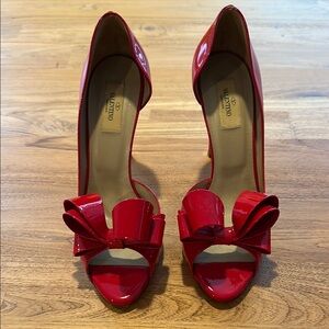 Valentino Women's Red Bow Heels
